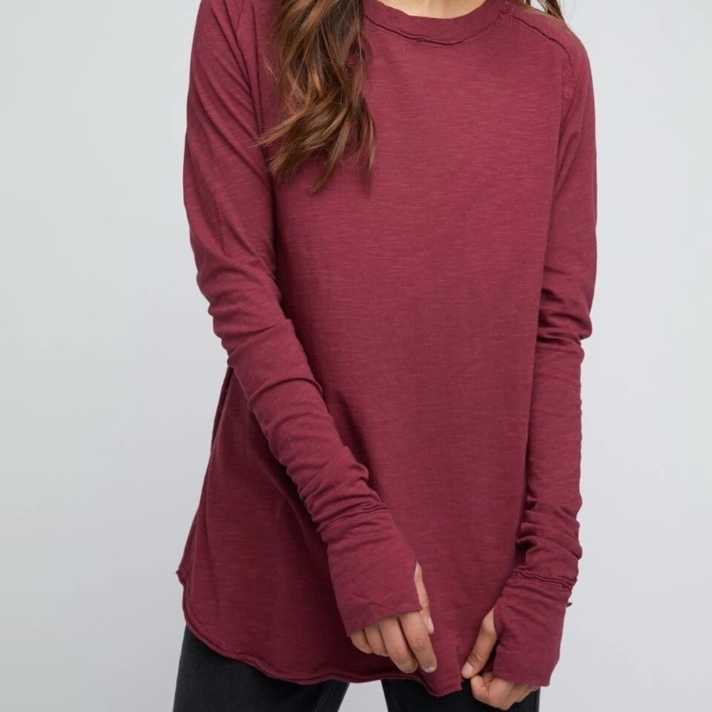 We the Free Arden long sleeve t-shirt small